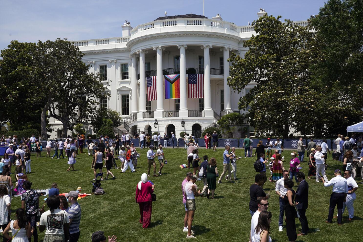Biden marks LGBTQ+ Pride Month with celebration on White House